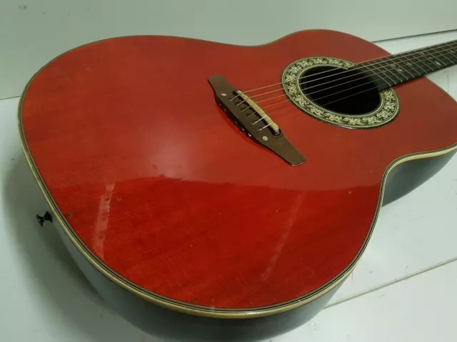70's OVATION ELECTRO ACOUSTIC - made in USA