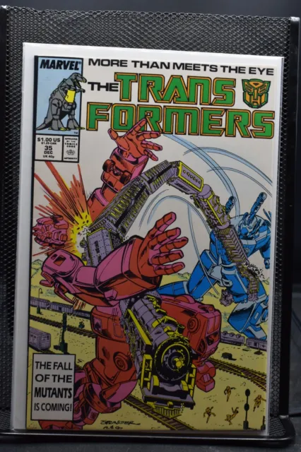 Transformers #35 Marvel 1987 Autobots Decepticons Optimus Prime Megatron 9.0