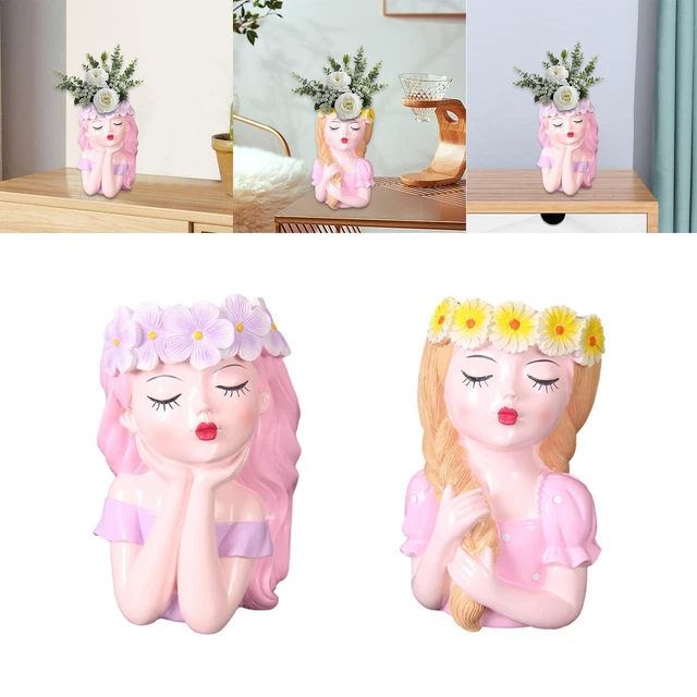 Kreativer Blumentopf, kleiner Blumentopf für Innen- und Außenpflanzen,