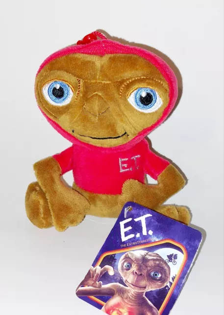 E.T Soft Toy Extra Terrestrial Universal Studios Small Plush Hanging Clip