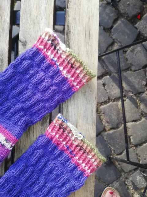 tolle, selbstgestrickte SOCKEN * Handarbeit * REGIA-Wolle * Gr. 37  * NEU 3