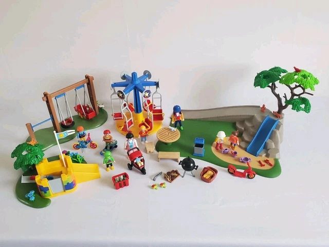 Playmobil – Grand Jardin D'enfants / Parc (5024) – Jeu D'occasion Complet
