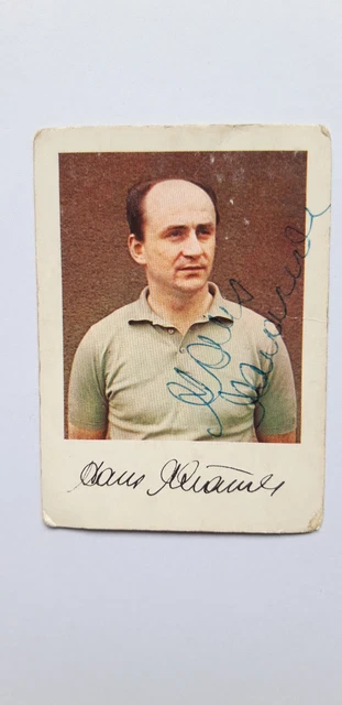 Bergmann Bundesliga 1963/64  HSV- Hans Krämer - Signiert