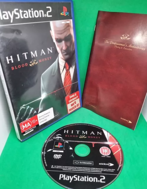 Hitman Blood Money PS2 PAL Complete W Manual
