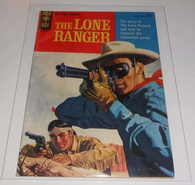 The Lone Ranger Nr. 1 Gold Key Comics 1964 Vintage silberalter Westernschlüssel