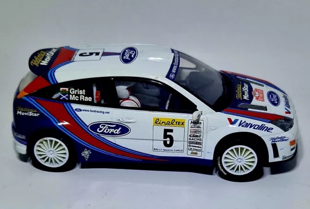 scalextric Ford Focus WRC No5 Grist/Mcrae(see Description)