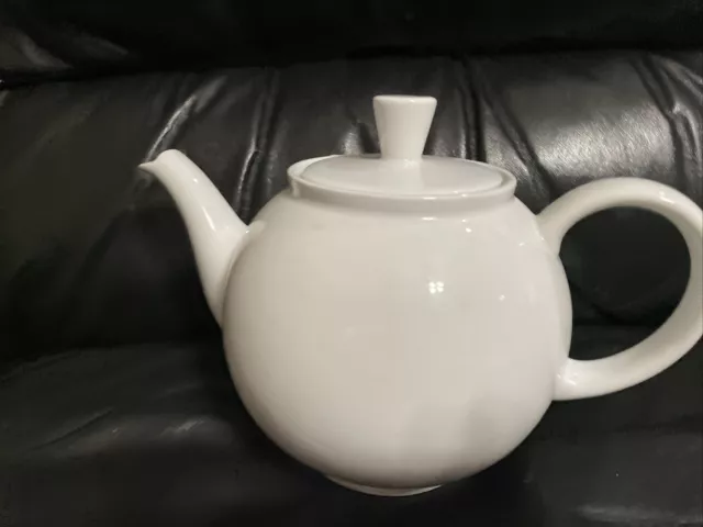 Vintage Arzberg Germany Teapot Coffee Tea Pot with Lid White Porcelain