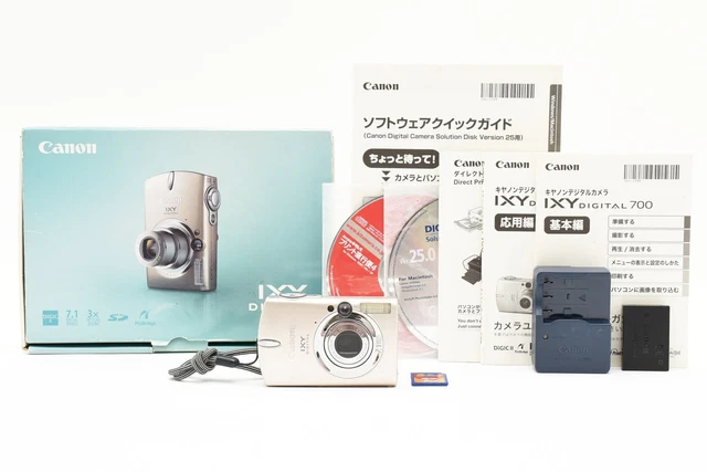 NEAR MINT IN Box] Canon IXY DIGITAL 700 Digital Camera 7.1MP