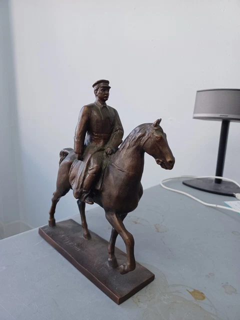 Buste En Pierre De Joseph Staline - Sculpture Russe Soviétique - 24 Cm - Neuf