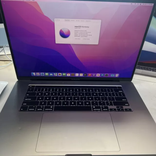 Apple Macbook Pro 16-inch ( Space Gray ) 2.3Ghz 8-Core i9 2019  With Touch Bar