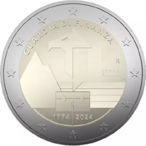 1x 2euro commémo. Italie 2024 - Douane Italienne  (neuve)