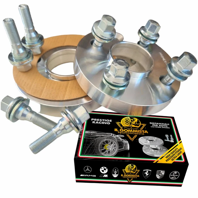 Distanziali Ruote Simoni Racing 12 Mm - In Alluminio Ergal Con Bulloni Sferici - Foto 8