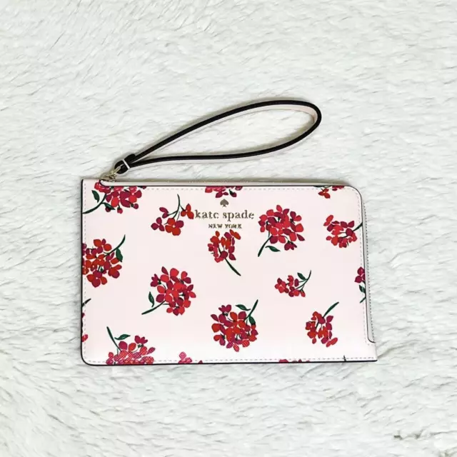 KATE SPADE STACY Coastal Floral Ristretto Pouch $113.38 - PicClick