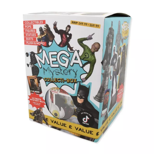 Mega Mystery Collectors Box - Includes Funko, Eaglemoss, Figures , Novels & More