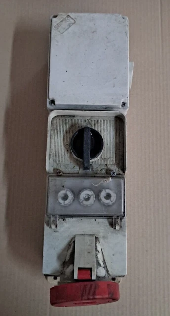 Presa Interbloccata ILME SQ 1665 - 380V 16A 5 Poli Per Quadri Elettrici