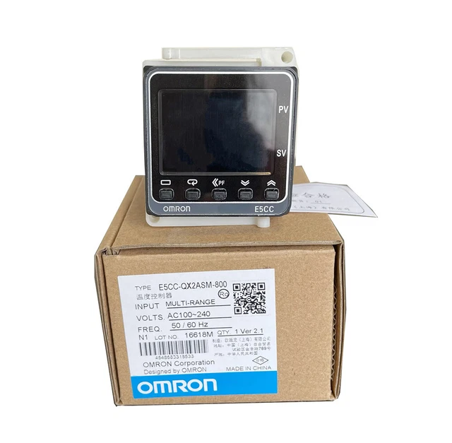 OMRON E5CCQX2ASM800 TEMPERATURE Controller 100240VAC New in Box 90.
