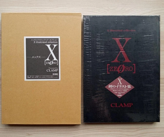 CLAMP 画集 X illustrated collection zero 0 Clamp Illustrated Collection Art Book 1 X0 ZERO new version