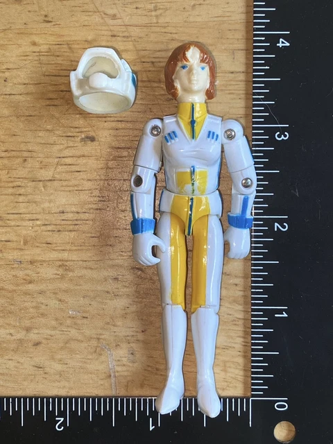 Vintage Robotech Lisa Hayes Action Figure 1985 With Helmet