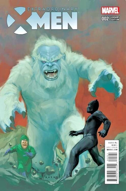 Extraordinary X-Men #2 Noto Kirby Monster Variant Marvel Comics Unread New