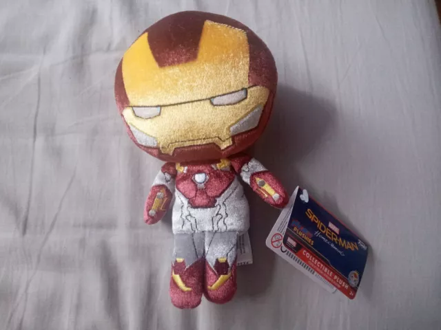 Funko Iron Man Plush Soft Toy Marvel Comics Spiderman Homecoming