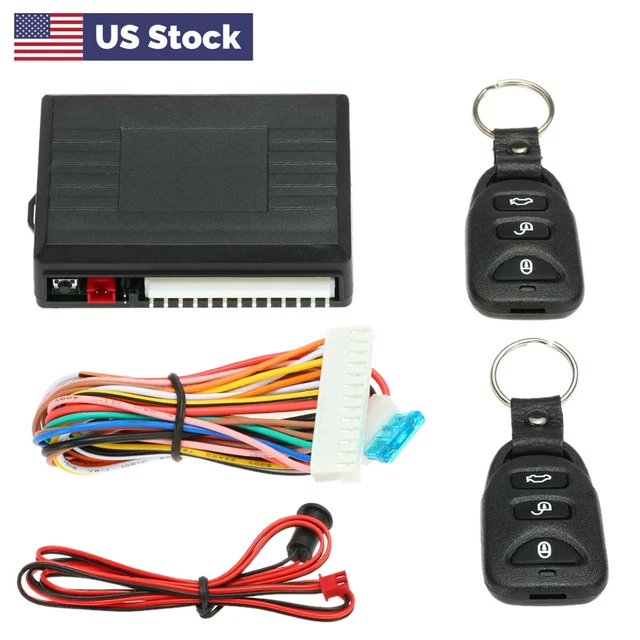 Universal Car Remote Central Kit Door Lock Locking Keyless Entry System 12V M6P3