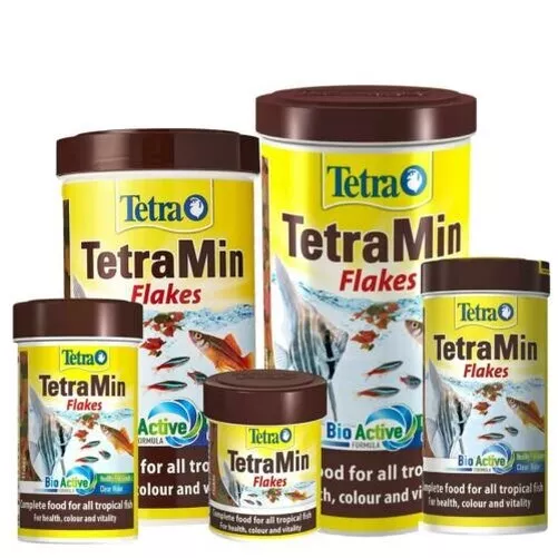 Tetra Tetramin Tropical Poisson Nourriture Flocon Digestif Aquarium Vertebrates