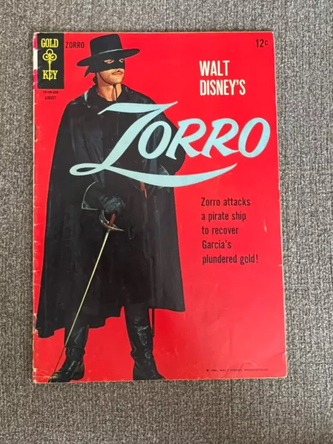 Gold Key Comics - Walt Disney’s Zorro #4 1966 GD- JP