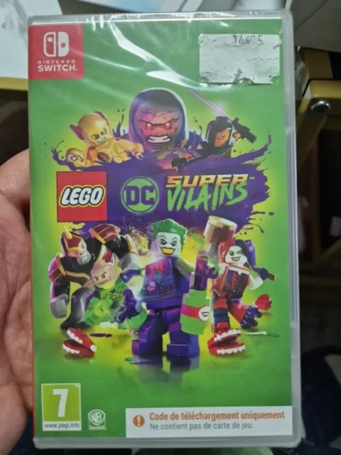 Lego Dc Super Vilains / Nintendo Switch / Téléchargeable / Neuf Sous Blister Vf