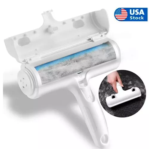 Pet Hair Lint Remover Reusable Dog Cat Hair Roller Cleaning Brush Sofa Clothes