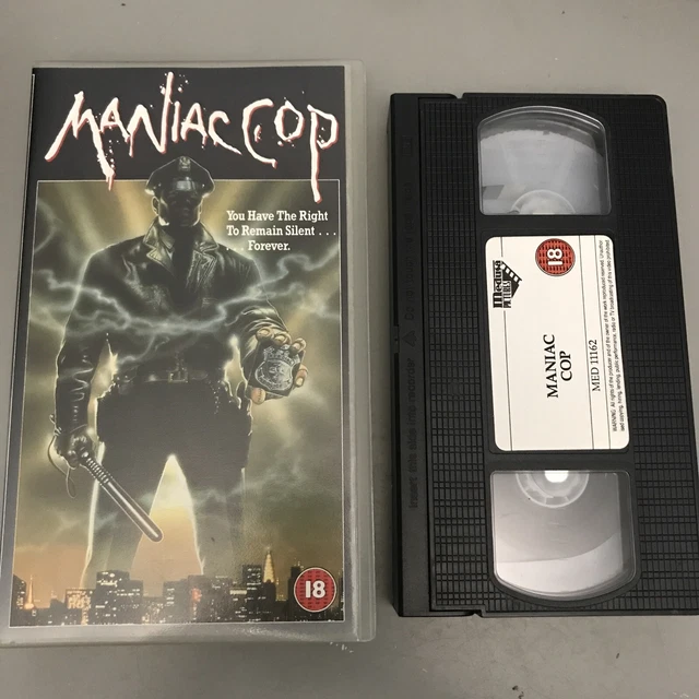 MANIAC COP VHS Video Tape Horror Movie EUR 11,45 PicClick IT