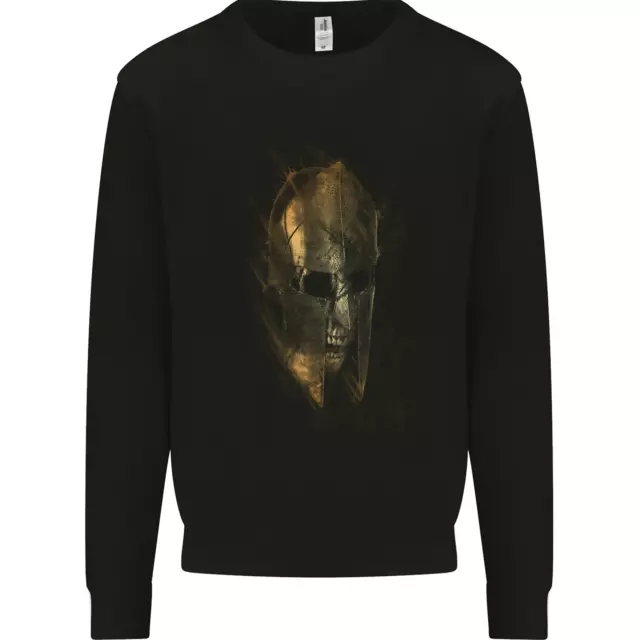 Barbarian Skull Gym Training Top Spartan Mens Sweatshirt Jumper
