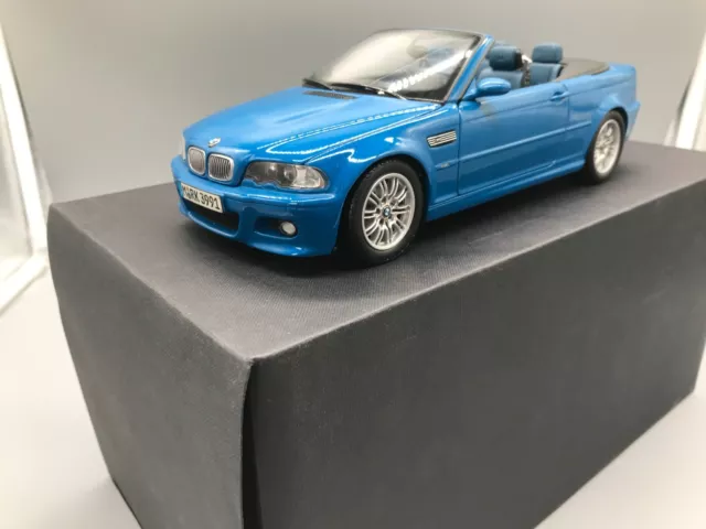 Modellautos 1:18 Kyosho BMW M3 Cabriolet E46 Dealer 80430024432 in OVP