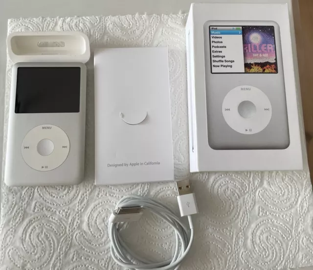 Schöner Apple iPod Classic, 7. Generation, 160GB, Silber