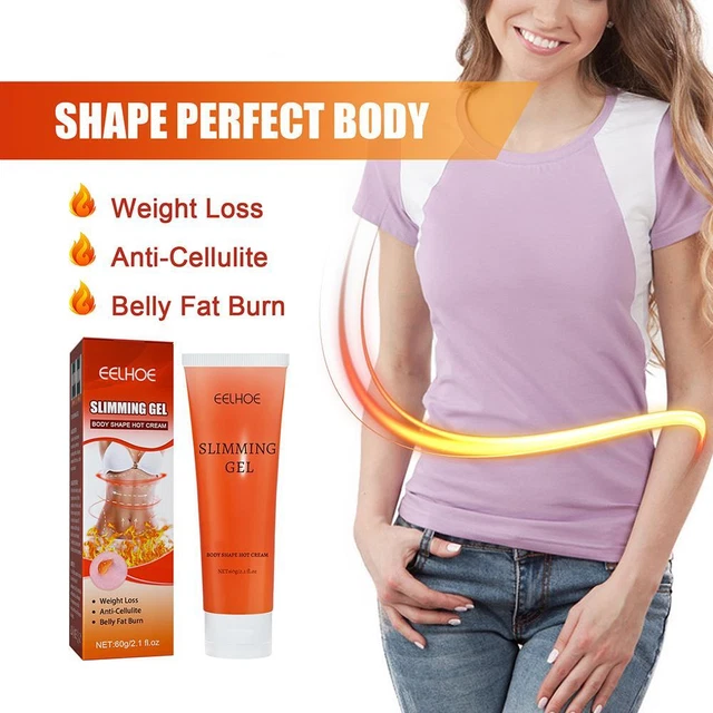 EMS Gel Massaggio Dimagrante Corpo per Perdita Peso Anti Brucia Grassi Cellulite C8Q6