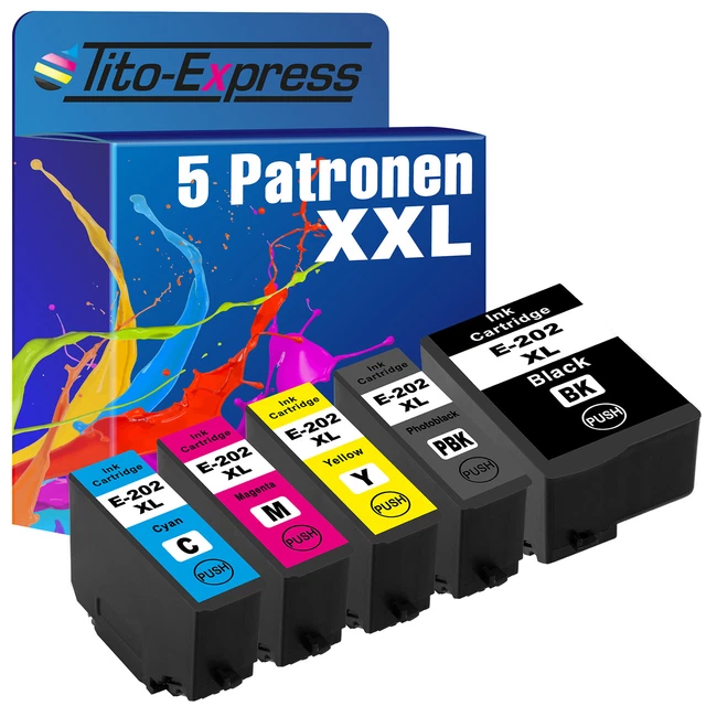 Cartuccia per Epson 202 XL Expression Premium XP-6100 XP-6100 Series XP-6005