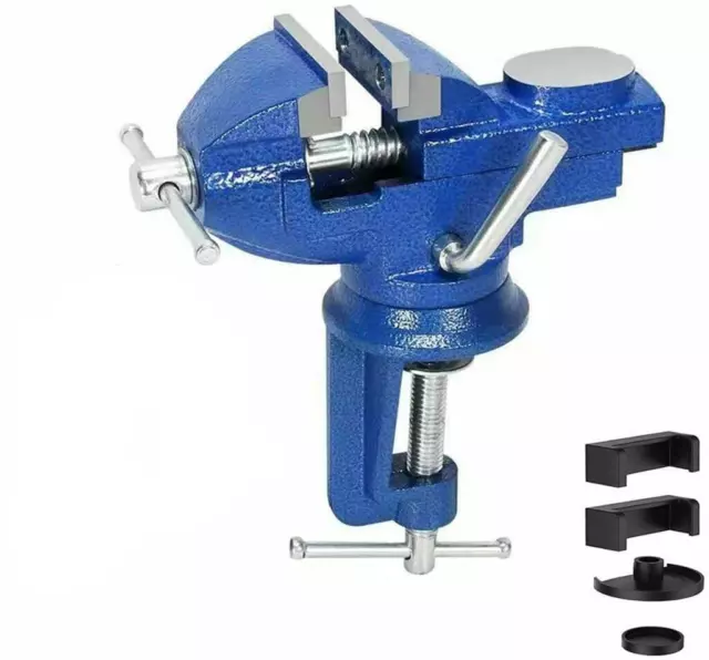 Vise Universal Rotate 360 Work Bench Clamps-on Vise Table Rotating Table Vise