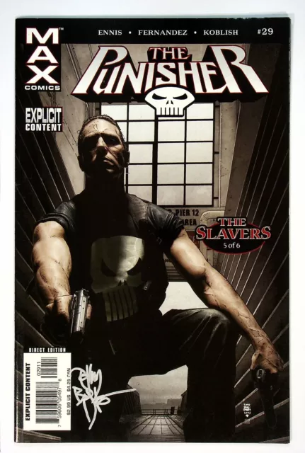 Punisher #29 Vol 5 Signed by Tim Bradstreet Marvel Comics 2004