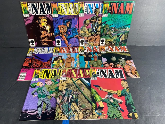 Marvel Comics The 'Nam (1988) Lot Of 11 #8-24 Nm Comics Marvel Comics The 'Nam (1988) Lot Of 11 #8-24 Nm Comics