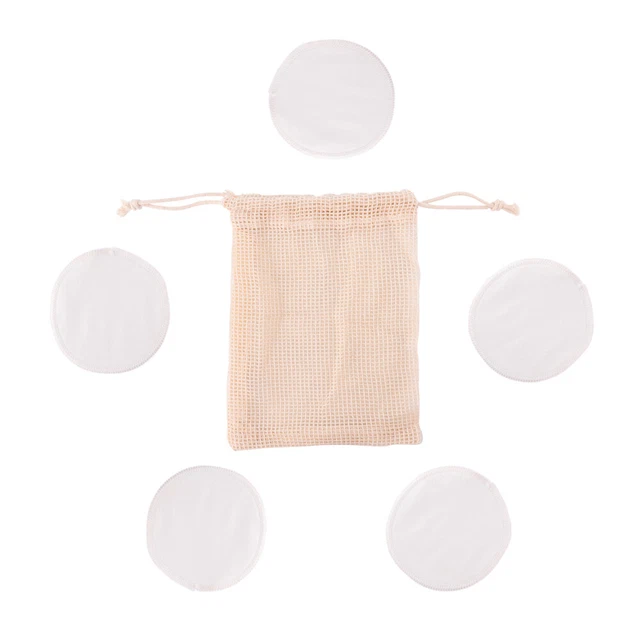 6 pz M cuscinetti viso riutilizzabili rimozione trucco rimozione cosmetici cotone