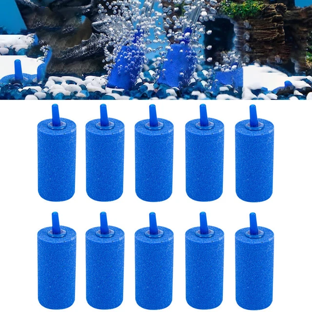 10Pcs Fish Tank Aerator Aquarium Tank Pump Accessory Bubble Diffuser Airstones