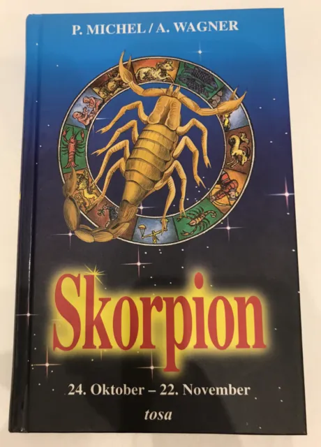 Taschenbuch Sternzeichen Skorpion, neuwertig