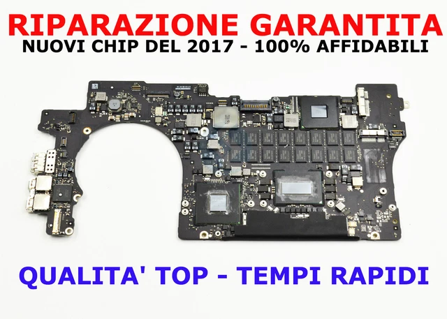 ✅ Riparazione Scheda Logica A1398 820-3332 Apple Macbook Pro Retina 15 ✅
