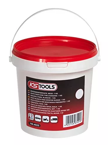 Ks Tools 100.4025 Seau De Graisse À Pneu Blanche - 1Kg