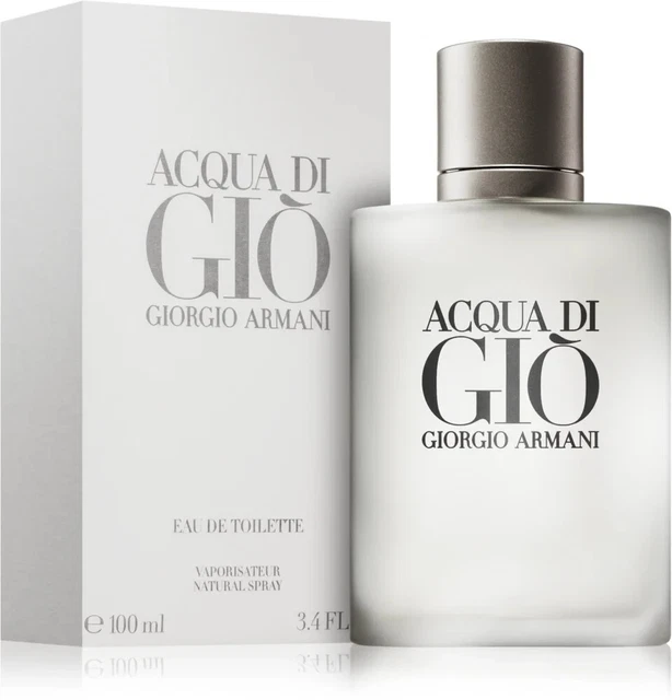 Armani Acqua di Gio Pour Homme 100 ml Eau de Toilette Profumo Uomo Originale