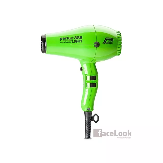 Secador De Pelo Parlux 385 Power Light Verde 2150 Watios