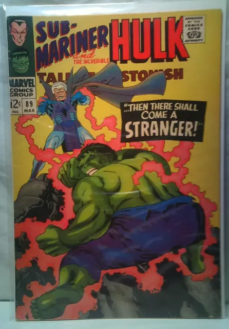 Tales to Astonish The Incredible Hulk and Sub-Mariner Marvel Comics  89 7.5