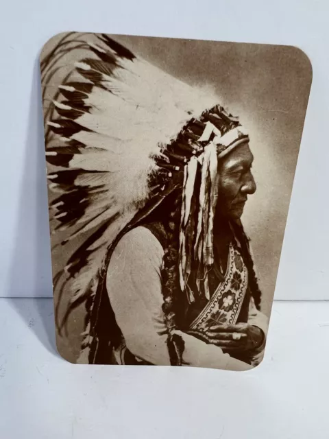 Sitting Bull, Native American Indian Chief of the Hunpaps Sioux, Lakota Postcard