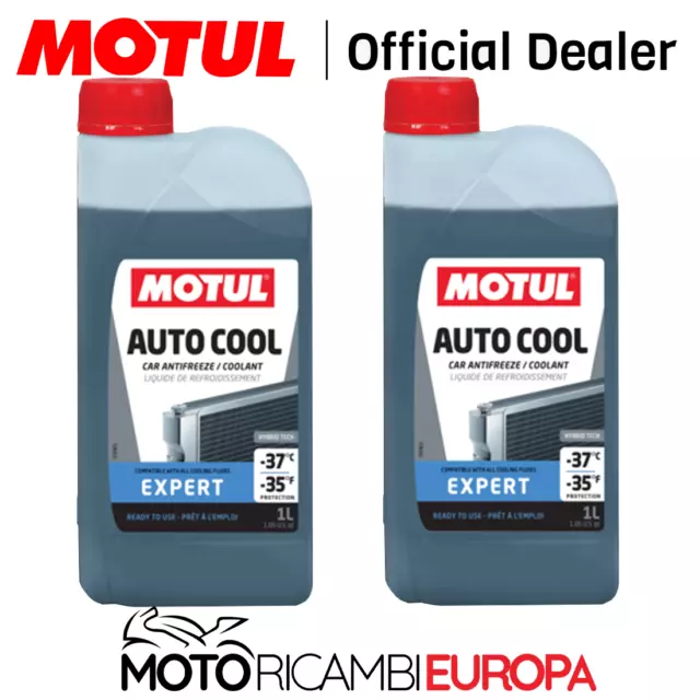 2 Litri Autocool Expert Motul Liquido Refrigerante Motore - Pronto Uso