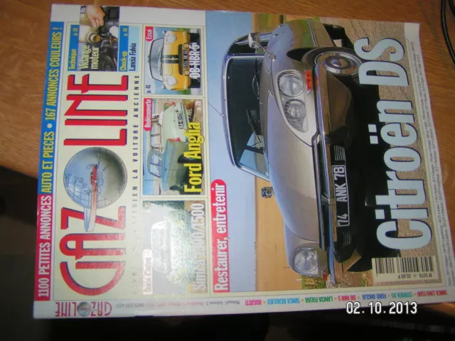 Gazoline n°28 Guide Achat Simca 1300 & 1500 Restaurer Citroen DS DB HBR 5 Anglia