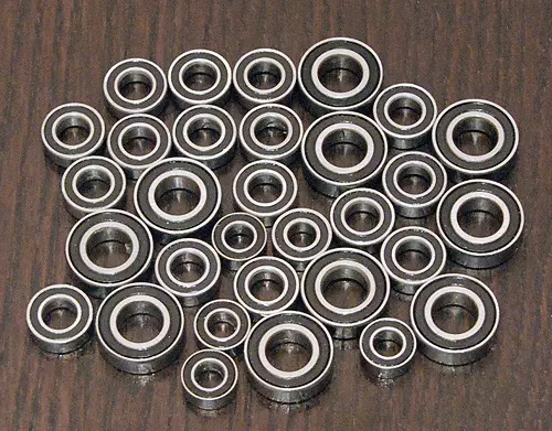 (31pcs) THUNDER TIGER MTA4 S28 4WD MONSTER TRUCK Rubber Sealed Ball Bearing Set